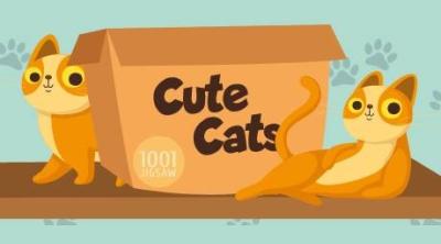 Logo de 1001 Jigsaw. Cute Cats