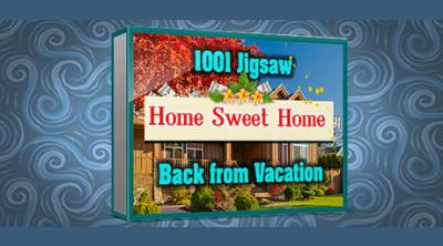 Logo of 1001 Jigsaw. Home Sweet Home. Back from Vacation