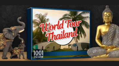 Logo of 1001 Jigsaw. World Tour Thailand