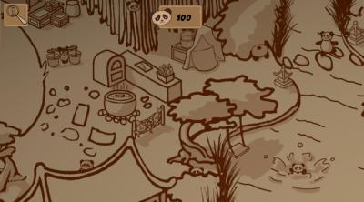 Capture d'écran de 100 Hidden Pandas: Village
