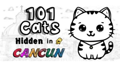 Logo de 101 Cats Hidden in Cancun