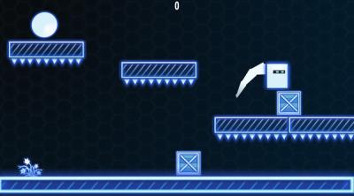 Screenshot of 2D Neon Cube
