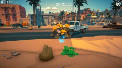 Screenshot of 3D PUZZLE - Desert Wind