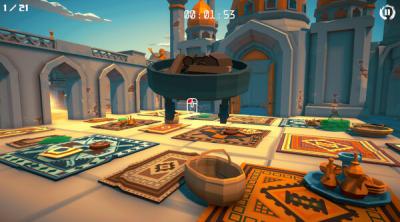 Screenshot of 3D PUZZLE - Desert Wind