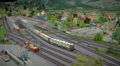 Screenshot of 3D Train Studio V9