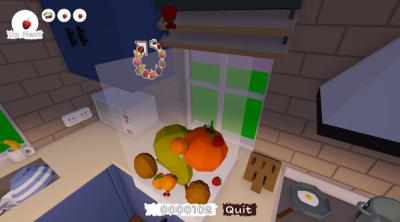 Screenshot of 3D Watermelon Game