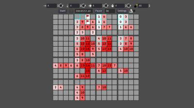 Screenshot of 4D Minesweeper