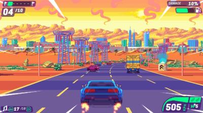 Screenshot of 80's OVERDRIVE