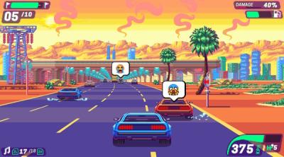 Screenshot of 80's OVERDRIVE