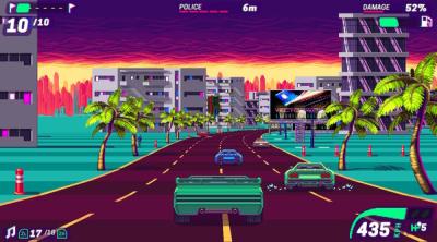 Screenshot of 80's OVERDRIVE