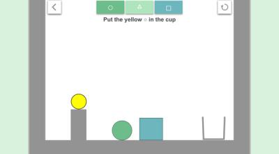 Screenshot of a a a -circle triangle square-