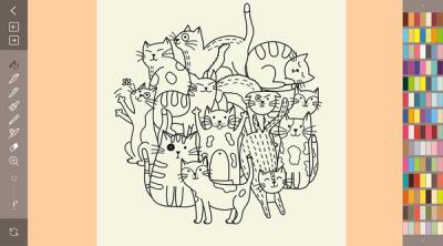 Screenshot of A Coloring Break