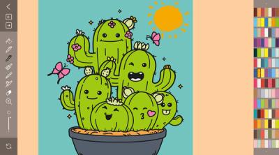 Screenshot of A Coloring Break