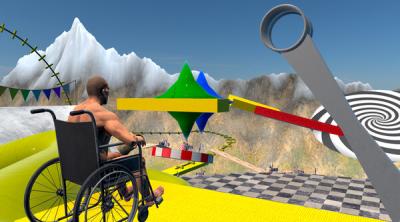 Screenshot of a Difficult game about Wheelchair