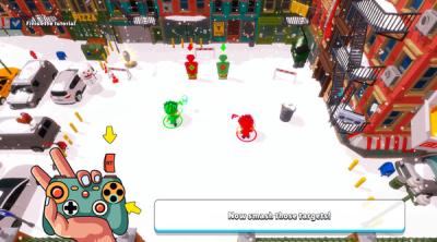 Screenshot of A Tiny Snow Game