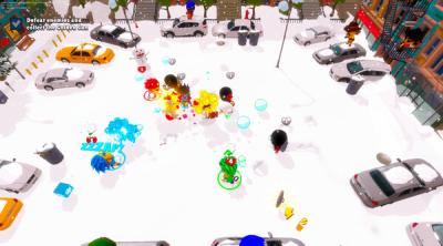 Screenshot of A Tiny Snow Game