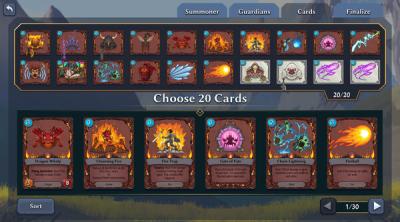 Screenshot of Abalon formerly Summoners Fate