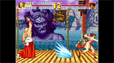 Screenshot of ACA NeoGeo: Fatal Fury Special