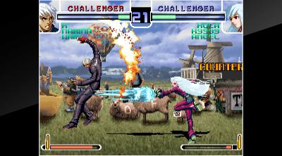 Screenshot of ACA NEOGEO THE KING OF FIGHTERS 2002