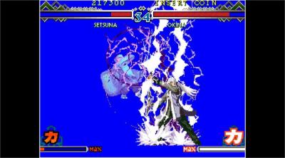 Screenshot of ACA NeoGeo: The Last Blade 2