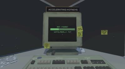 Screenshot of accelerating hotkeys