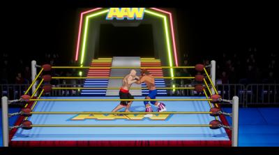 Screenshot of Action Arcade Wrestling