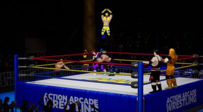 Screenshot of Action Arcade Wrestling