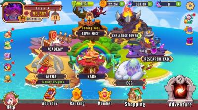 Screenshot of Adorimon: Arena of Ancients