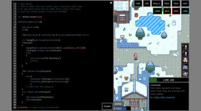 Screenshot of Adventure Land - The Code MMORPG