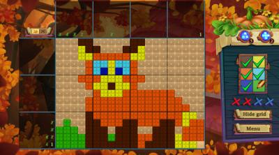 Capture d'écran de Adventure Mosaics: Autumn Journey
