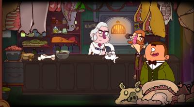 Screenshot of Adventures of Bertram Fiddle Episode 2: A Bleaker Predicklement
