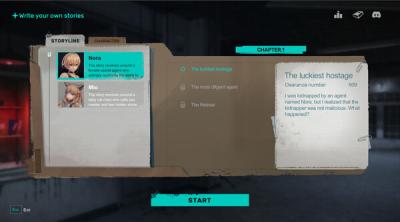 Screenshot of AI Asylum