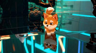 Screenshot of Aliya's Awakening: DOGE 2042