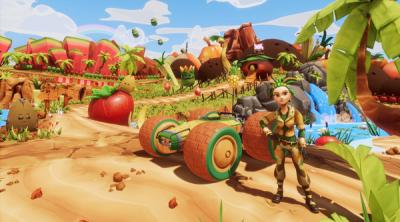 Screenshot of All-Star Fruit Racing