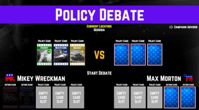 Screenshot of American Election Simulator