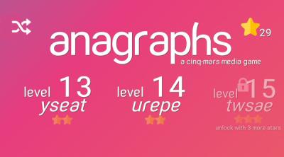 Screenshot of Anagraphs: An Anagram Game With a Twist