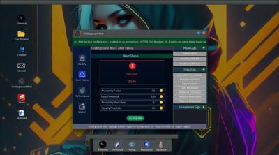 Screenshot of Anonymous Hacker Simulator