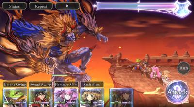 Screenshot of ANOTHER EDEN