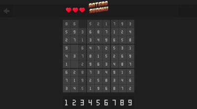 Screenshot of Antero Sudoku