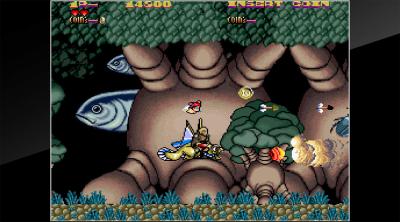 Screenshot of Arcade Archives BLACK HEART