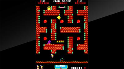 Screenshot of Arcade Archives: Pop Flamer