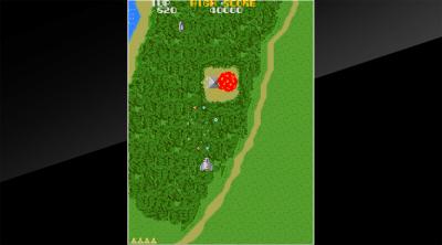 Screenshot of Arcade Archives: Xevious