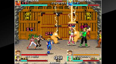 Screenshot of Arcade Archives ZERO TEAM