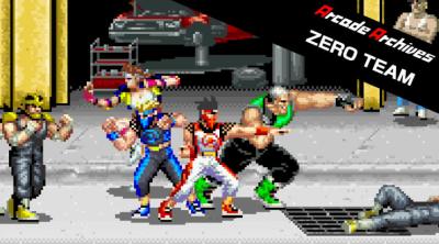 Logo of Arcade Archives ZERO TEAM