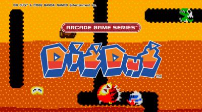 Screenshot of ARCADE GAME SERIES: DIG DUG