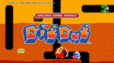 Capture d'écran de ARCADE GAME SERIES: DIG DUG