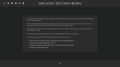 Screenshot of Arcadie: Second-Born