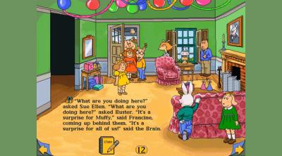 Screenshot of Arthur's Birthday