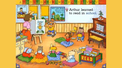 Screenshot of Arthur's Reading Race