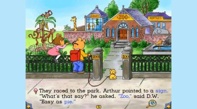 Screenshot of Arthur's Reading Race